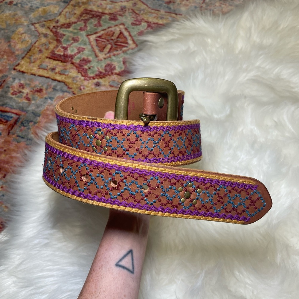 Vintage boho lucky brand belt